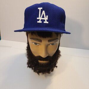 Vintage LA Dodgers Hat Fitted Size 7 1/8 Blue Sports Spec The Pro Wool 90s